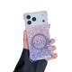 Applicable To IPhone16pro Glitter Magnetic Drop-resistant Phone Case