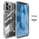 Transparent Glass Fine Hole Drop-resistant Phone Case