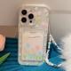 Tulip Flower Card Holder Transparent Phone Case