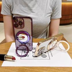 Magnetic Makeup Mirror Bracket Phone Case