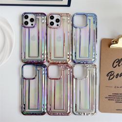 Electroplating Laser IPhone15pro Max Suitable For 14 Creative Phone Case 12 Colorful 15pro Female