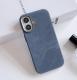 Flannel Magnetic Leather Phone Case