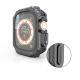 Carbon Fiber Half Pack Electroplating TPU Anti-fall Watch Protective Case