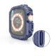 Carbon Fiber Half Pack Electroplating TPU Anti-fall Watch Protective Case