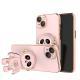 Phone Case Panda Electroplating Lens Film Astronaut Holder