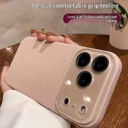 All-inclusive Shatter-resistant Phone Case With A Lychee-textured Finish