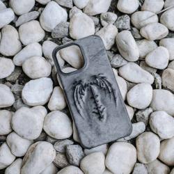 Retro Gothic Vampire Bat Wing Embossed Dark Style Phone Case