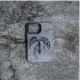 Retro Gothic Vampire Bat Wing Embossed Dark Style Phone Case