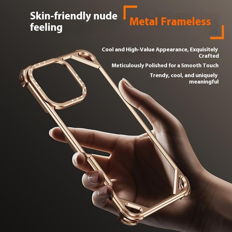 Creative Metal Aluminum Alloy Hollow Phone Case