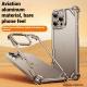 Creative Metal Aluminum Alloy Hollow Phone Case