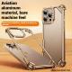 Creative Metal Aluminum Alloy Hollow Phone Case