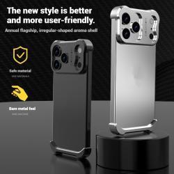 Special-shaped Aromatherapy Aluminum Alloy Metal Phone Case