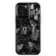 Metal Frame Forged Pattern Mobile Phone Protective Shell