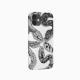 Black And White Niche Retro Python Illustration Phone Case
