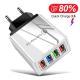 Luminous Color Mobile Phone Charging Head Intelligent 3A