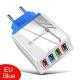 Luminous Color Mobile Phone Charging Head Intelligent 3A