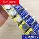 CR2032 Notebook Desktop Motherboard Battery 3V Button COM
