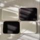 Hand-held Anti-seismic White Black Laptop Bag