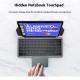 Three-in-one Wireless Bluetooth Touch Pad Wireless Keyboard Leather Sheath Stand Ipad Mobile Phone Universal