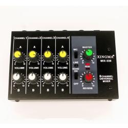Microphone Audio Connection Splitter Multiple Mixing