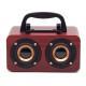Wooden Wireless Bluetooth Speaker Portable Outdoor