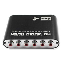 Dts Digital To Analog Audio Decoder Fiber Coaxial To 5.1 Channel Dolby Ac-3 Converter