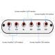 Dts Digital To Analog Audio Decoder Fiber Coaxial To 5.1 Channel Dolby Ac-3 Converter