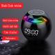 Clock Colorful Bluetooth Speaker Mini Portable