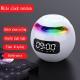 Clock Colorful Bluetooth Speaker Mini Portable
