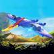 Cross-border 24G Remote-controlled Unmanned Vehicle Cool Sound Effect Sailing Night Light Boy Simulation Pterosaurus