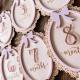 Ins Style Wooden Lace Frame Bow Milestone