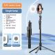 Mobile Phone Bluetooth Selfie Stick Stabilizer Floor Stand
