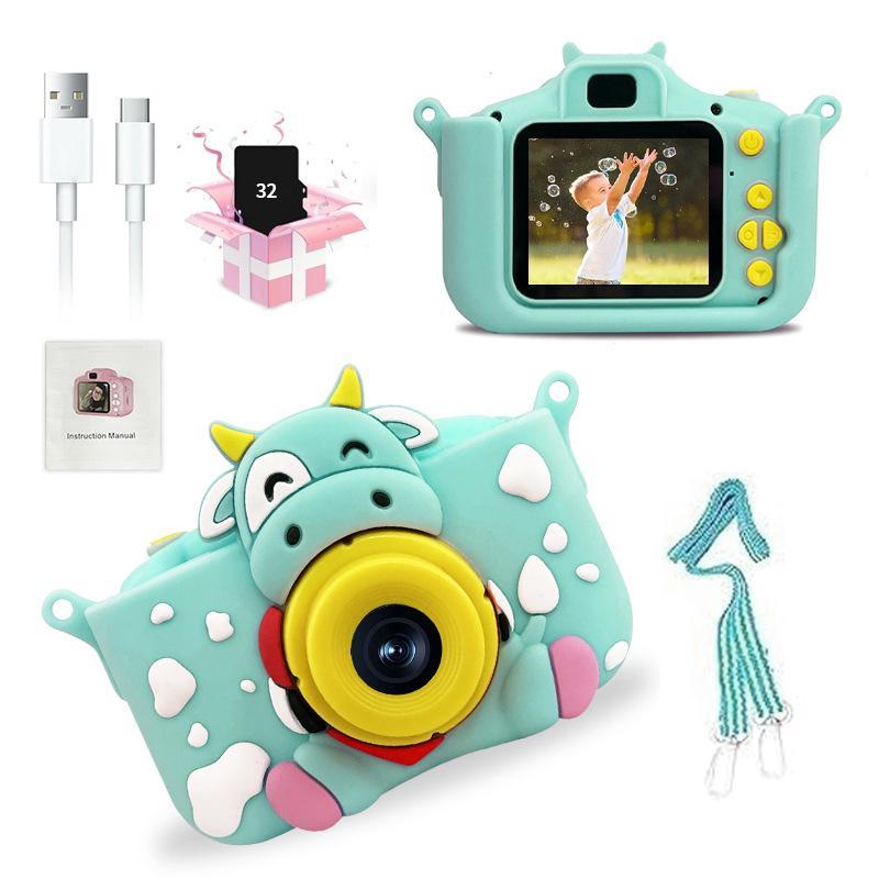 Childrens Cartoon Digital Camera HD Photo Video Toy Gift