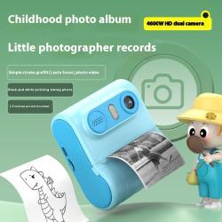 Instant Thermal 4600W HD Dual-camera Childrens Printing Camera