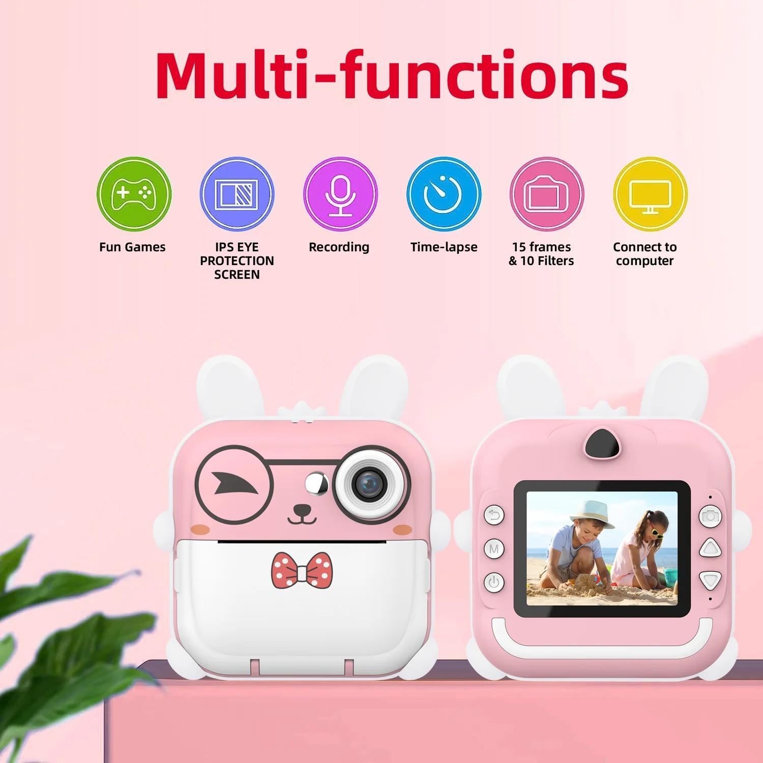 Q5 Polaroid Childrens Digital Cartoon Camera