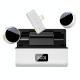Wireless Collar Clip Microphone With Charging Bin Round One Drag Two Magnetic Button