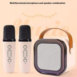 Wireless Bluetooth Audio Mini Microphone Singing And Singing All-in-one Machine Childrens Family Ktv Suit