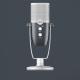 USB Capacitance Mic Recording Dubbing Audio Novel Live Broadcast