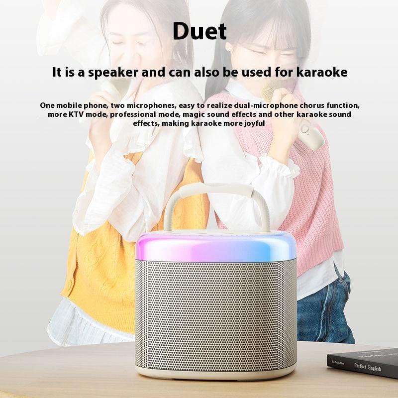 Singing Microphone Audio Integrated Wireless Bluetooth Portable Suit