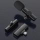 Wireless Neckline Clip Noise Reduction Mini Microphone
