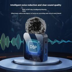 Wireless Neckline Clip Microphone Mouthpiece Outdoor