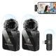 Wireless Neckline Clip Microphone Mouthpiece Outdoor