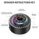 Waterproof Bathroom Bluetooth Speaker Dustproof Shockproof LED Radio Mini Speaker