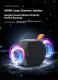 Bluetooth Speaker Portable RGB Lamp Portable Card Waterproof TWS Small Speaker