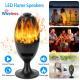 1Pc LED Flame Speakers Torch Wireless Speaker Waterproof Stereo Bass Speaker Outdoor Light-Up Speaker Atmosphere LED Flickers Night Light Patio Stake Lights Lantern For Party Camping