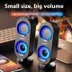Computer Audio Desktop Speaker Subwoofer Wired Bluetooth Dual-use USB Interface