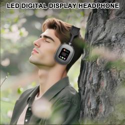 MAX600 Private-Model New Wireless Bluetooth Headset With Digital Display Screen