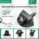 Universal Adjustable Three-control Metal Fisheye South Korea Screw Camera Straw Hat Panoramic Fisheye Lens