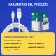 L41 USB-C Cable 6A 2M White USB 3.0 UWINN