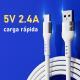 L401 USB-C Cable 2.4A 1M White USB 3.0 UWINN